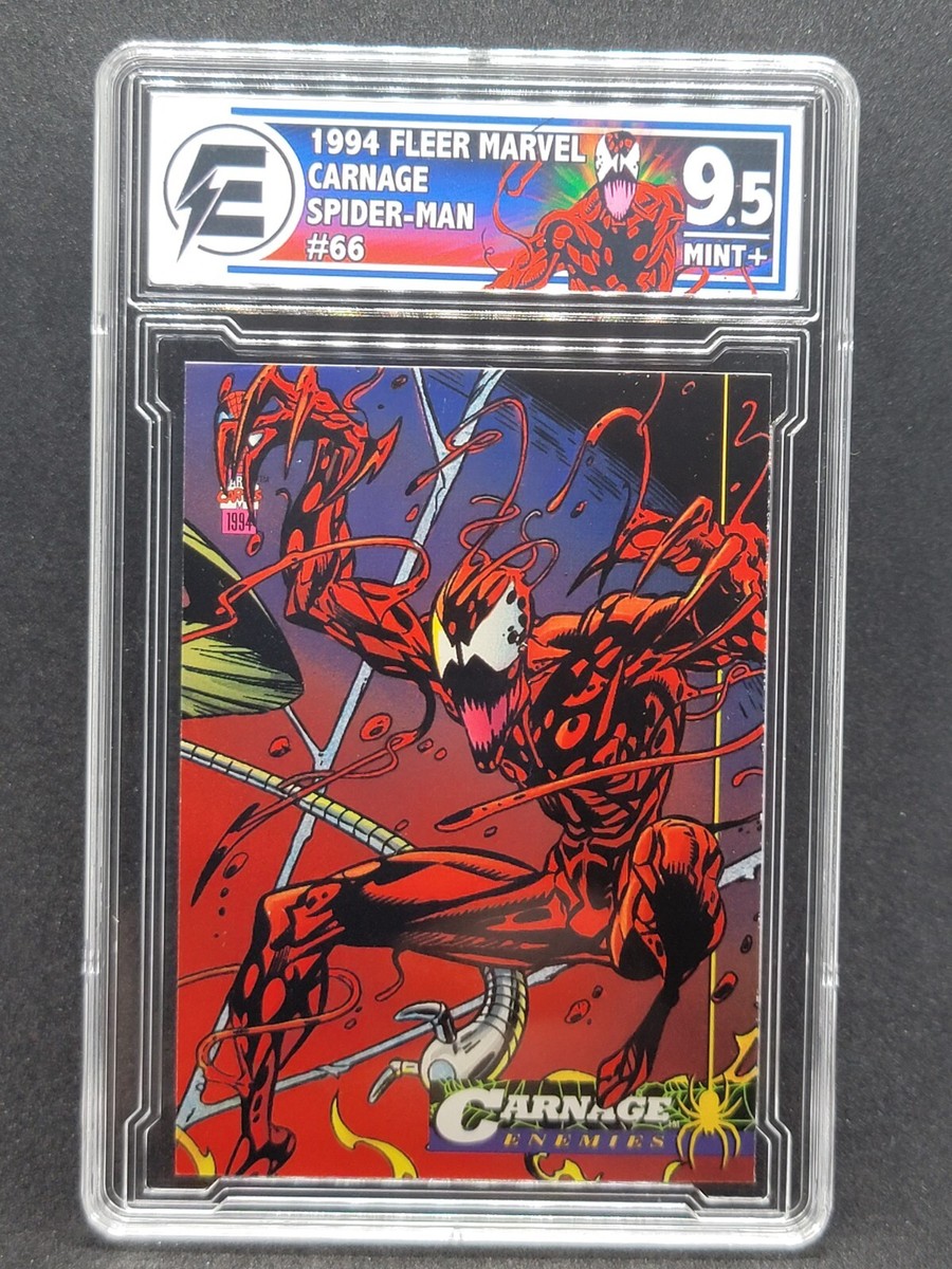 1994 Fleer Marvel Cards The Amazing Spider-Man Enemies Carnage #66