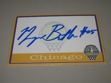 MORGAN BERTSCH SIGNED AUTOGRAPHED CHICAGO SKY CUSTOM CARD