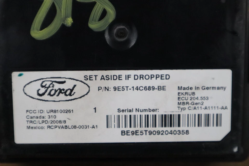 Lincoln MKZ 2010 2011 2012 módulo de control de detección de punto ciego OEM 38700TG7A62 Foto 4 de 4