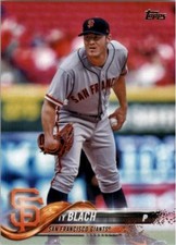 2018 Topps #165 Ty Blach San Francisco Giants