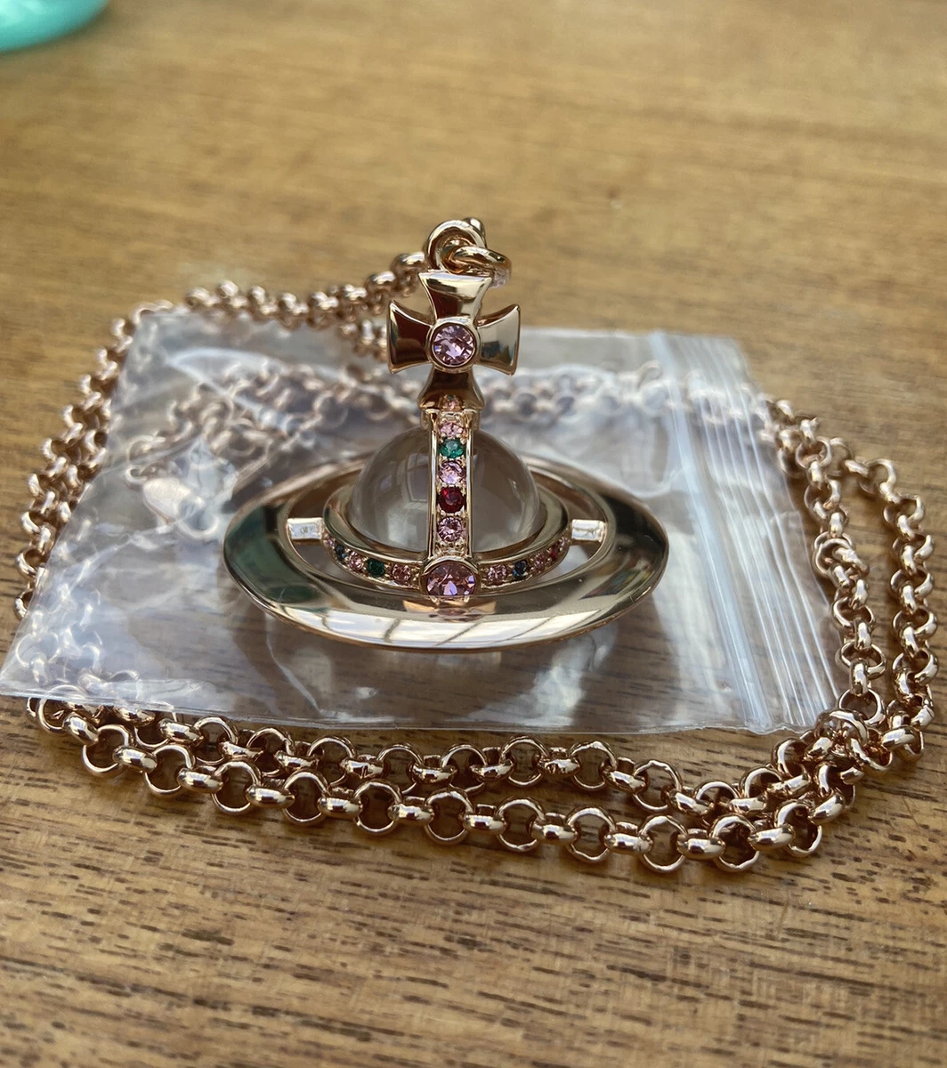 Vivienne westwood outlet large orb necklace