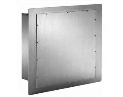 Hoffman AFMSC30248SS Stainless PHARMAPRO Flush Mount Enclosure 30''x 24''x 8'' SS