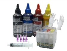 Refillable Ink Cartridge 812 XL +400ml Sublimation Ink for WF7840 WF7820 WF7310