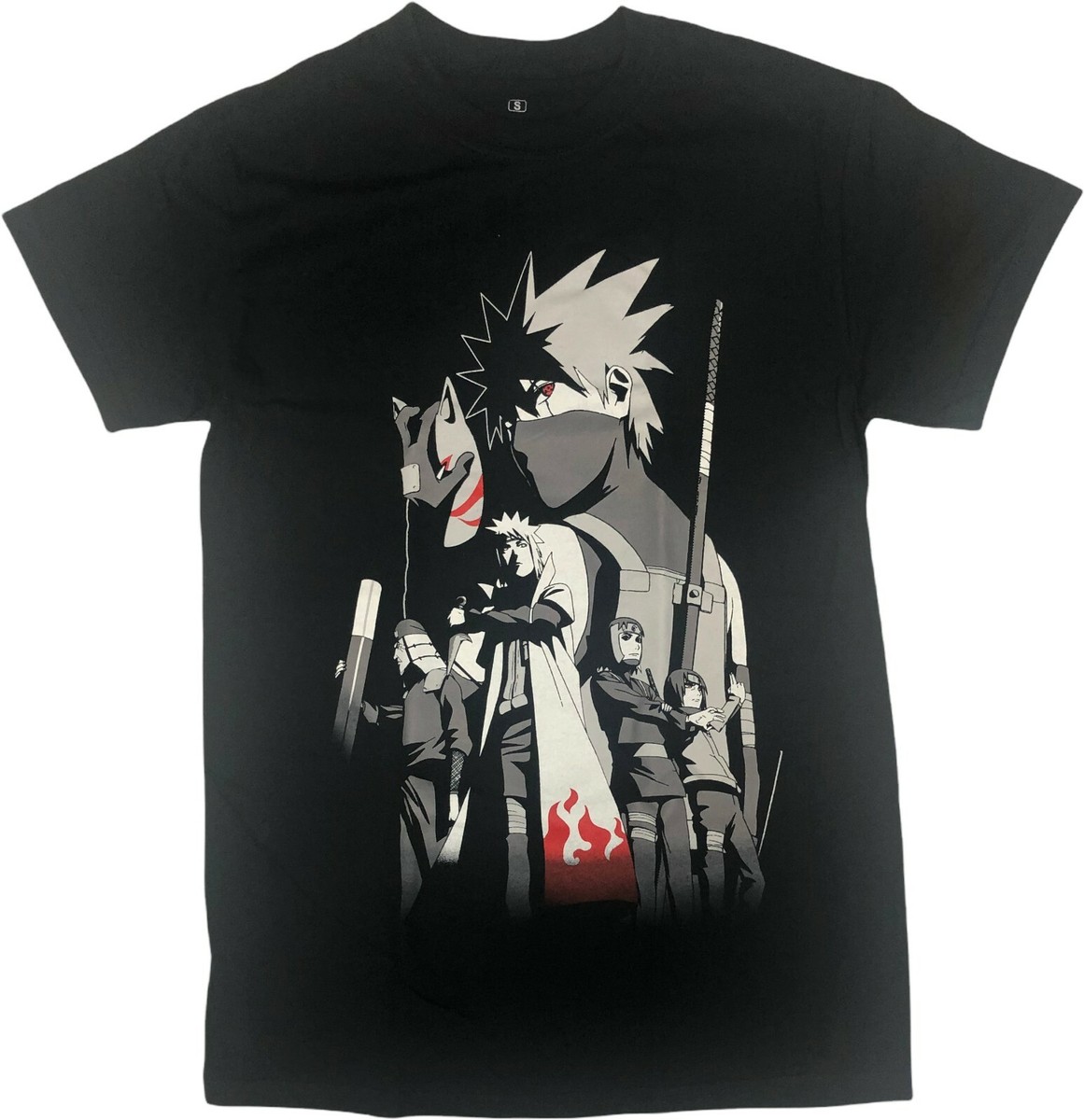 Naruto Uzumaki Shippuden Men's Crunchyroll Anime T-Shirt