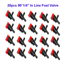 20x 90°1/4 Inch In Line Fuel Shut Off Valve For 494769 697944