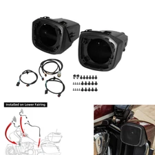 Lower Fairing Speakers Encloser & Wiring Fit For Indian Challenger Limited 21+