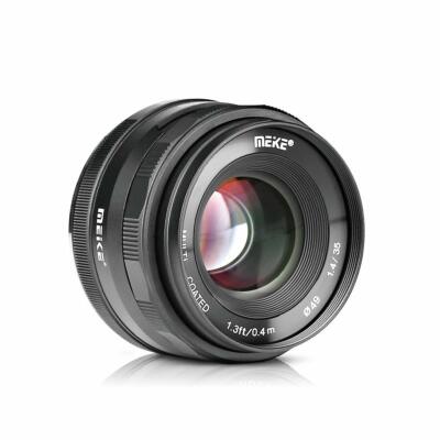 Meike 35mm F1.4 Large Aperture Manual Focus Lens APS-C For Canon EOS-M M2 M3 M5