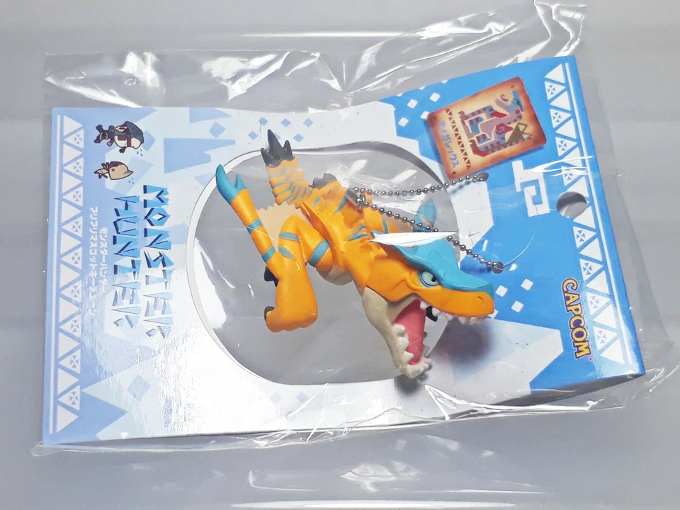 Tigrex Monster Hunter Bobblehead Figure Mascot Keychain CAPCOM FURIFURI 1.25"H - Image 4 of 4
