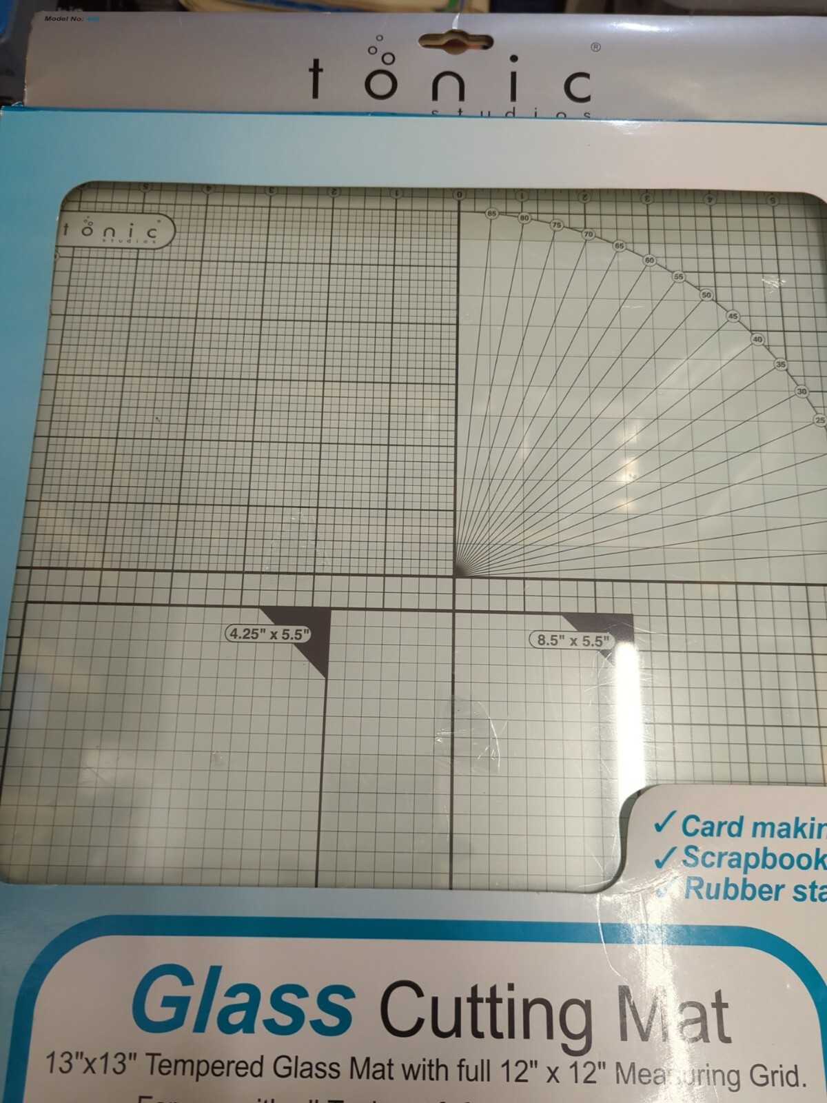 Tonic Studios  - Glass Cutting Mat 12"" x 12""
