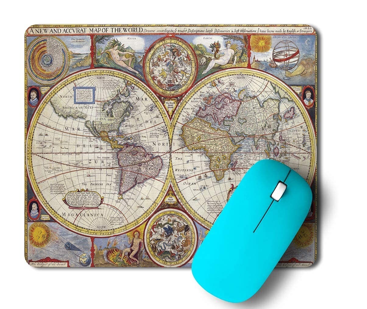 Inspirational Quote Mouse Pad - Non-Slip Rubber Base or Custom Design  -image