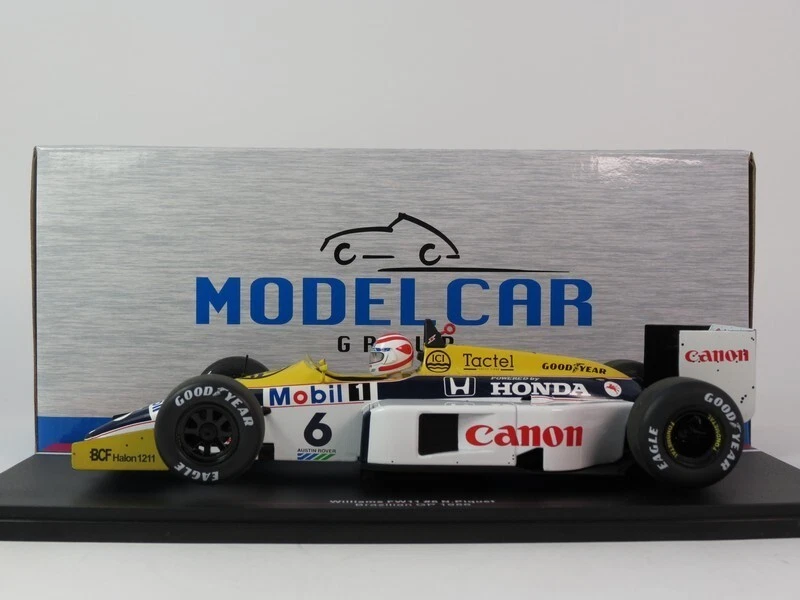 MCG Williams FW11 #6 Nelson Piquet Winner Brazilian GP 1986 1/18 MCG18626F - Image 3 of 3