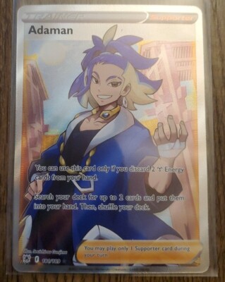 Pokémon TCG Adaman Sword & Shield - Astral Radiance 181/189 Holo Full Art