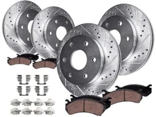 For 2004-2005 Buick Rainier Brake Pad and Rotor Kit Detroit Axle 33542BR