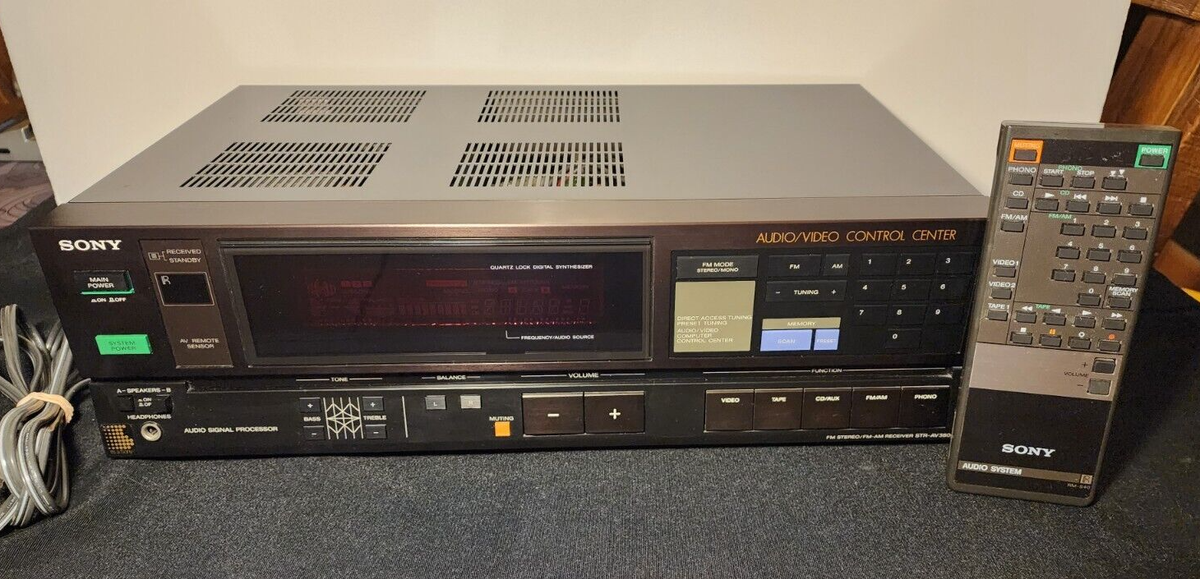 Sony Audio/Video Control Center Model No STR-AV380 TESTED with