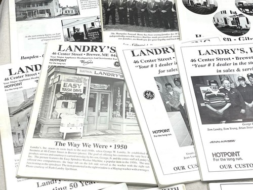 Lot of 14 Paper Talks Magazines Greater Bangor Editions 1985–2000 Maine History - Picture 10 of 23