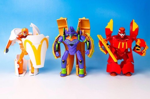 McDonald's x Evangelion Collaboration Value Set Figure Japan Limited NEW - Picture 7 of 9