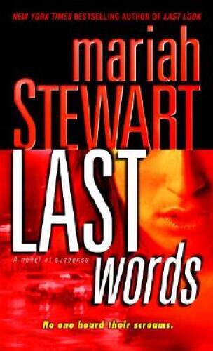 Last Words: A Novel of Suspense - Mass Market Paperback - GOOD