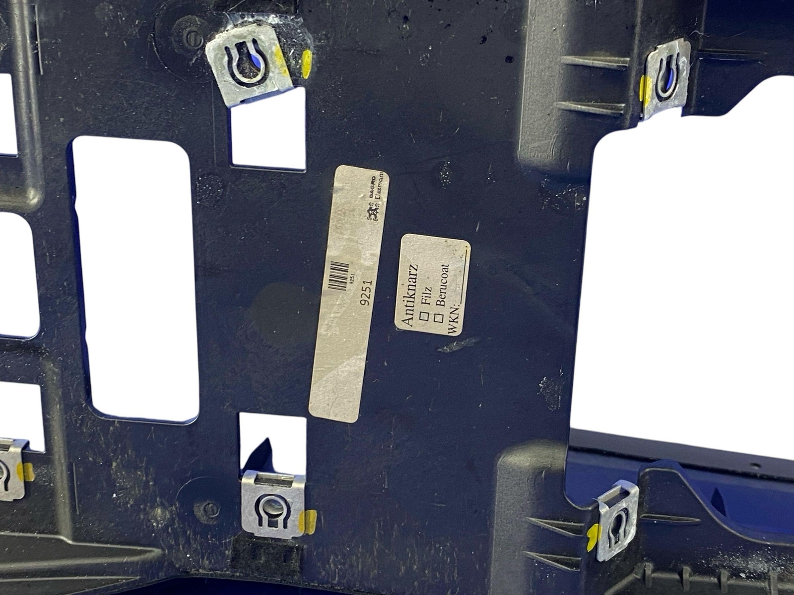 2017-2023 AUDI R8 FRONT CENTER CONSOLE TRIM COVER PANEL BLACK 4S1863243 OEM