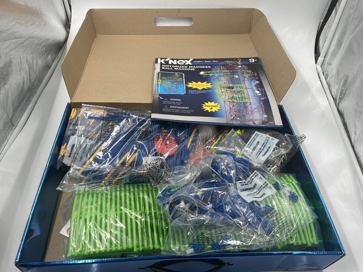 Kne'x Motorized Madness Ball Machine Building Set 50086 | eBay Kne'x Motorized Madness Ball Machine Building Set 50086 | eBay