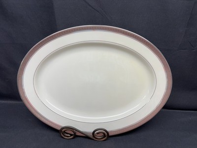 Mikasa ''PALATIAL PLATITUM'' Thailand ~ L3235 ~ Serving Platter ~ 15 1/2'' x 11 1/2