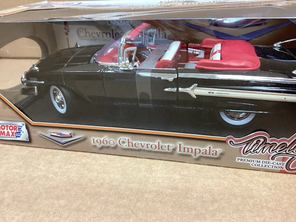 Timeless Classics - Chevrolet Impala 1960 1:18 (negro) EN CAJA ORIGINAL Foto 3 de 4
