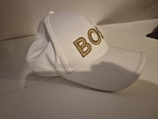 Hugo Boss White skip cap ~ One Size ~ BNWT ~ Free Shipping