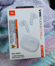 JBL Vibe Flex 2 True Wireless Bluetooth In-Ear Earbuds White, Multipoint