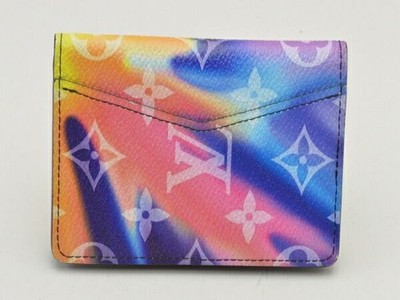 LOUIS VUITTON Monogram Sunset Organizer de Poche with Initials and RFID