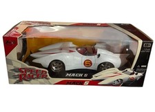 2007 Jada Toys 1:24 Scale Speed Racer Mach 5 Diecast Metal Car NEW