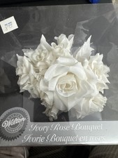 Bridal Bouquet of white artificial flowers
