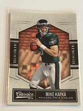 Mike Kafka 2010 Panini Classics #170 Rookie Card 557/999 Philadelphia Eagles RC. rookie card picture