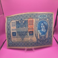 1000 KRONEN AUSTRO-HUNGARIAN BANK OSTERREICHISCH UNGARISCHE AUSTRIA 1902 qFDS