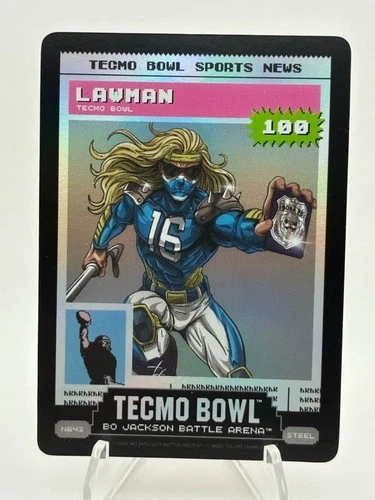 2026 Bo Jackson Battle Arena Lawman (Trevor Lawrence) Steel Tecmo News #N642