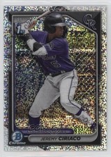 2024 Bowman Chrome Prospects Speckle Refractor /299 Jeremy Ciriaco #BCP-165 1g1q