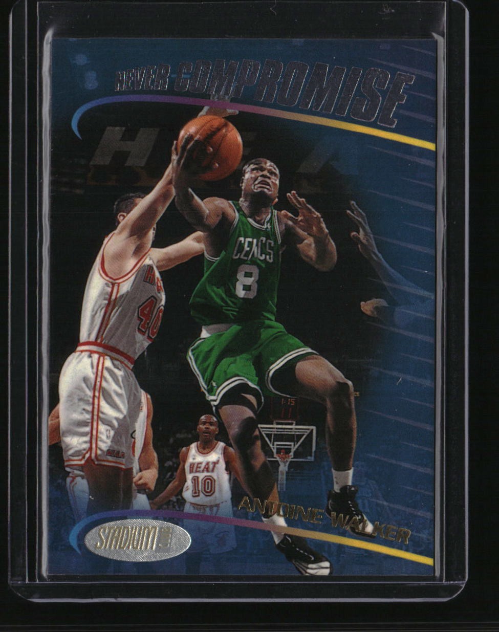 1998-99 Stadium Club #NC8 Antoine Walker Never Compromise