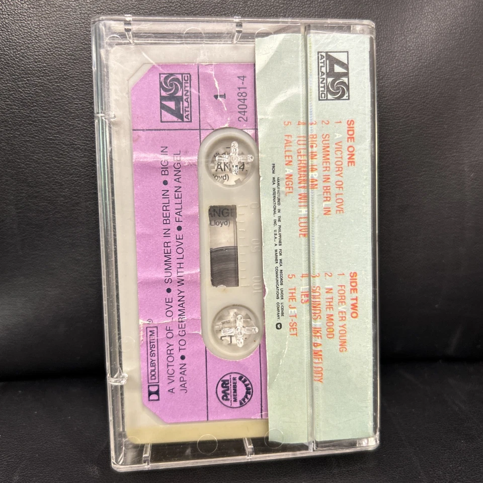 Alphaville Forever Young Cassette Tape (Atlantic 240481-4) Good Foto 3 de 4