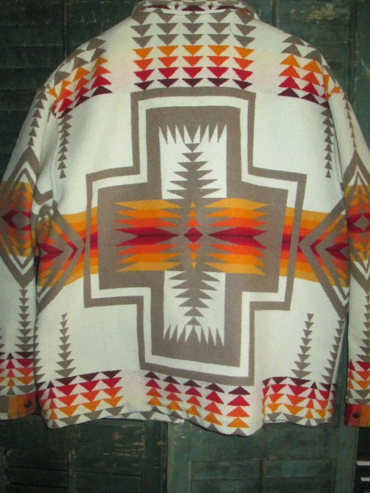 Chief Joseph PENDLETON Vtg 1990s y2k High Grade Western Wear native MADE IN USA - Image 3 of 4