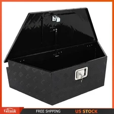 39"X16.5"X12" Aluminum Trailer Tongue Tool Box Pickup Truck Bed Storage Toolbox