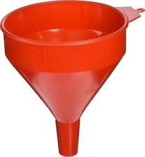 LubriMatic 75-070 Polyethylene Plastic Funnel w/ Screen - 2 Quart One Size