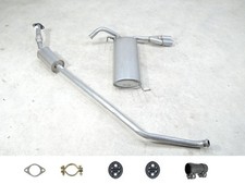 Auspuff SET Neu für Kia Picanto 2 TA 1.2 Mitteltopf Endtopf Schalldämpfer Anbaut