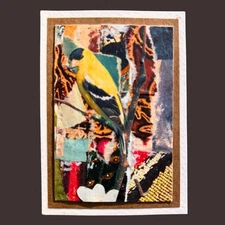 ACEO Mixed Media Collage Art – OOAK Original Signed