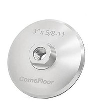 Aluminum Backer Pad 3 Inch Hook and Loop Backing Pad with 5/8&rdquo;-11 Thread () 3&ldquo;