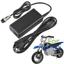 24V 2A AC Adapter For Razor ZR350 Electric Motorcycle Battery Charger Power PSU