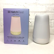 Hatch Rest 2nd Gen Wireless Night Lamp Sleep & Sound Machine White - Open Box