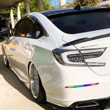 2 Pcs Rgb Rear Bumper Led Reflector Light For 2018-2022 10th Gen Honda Accord