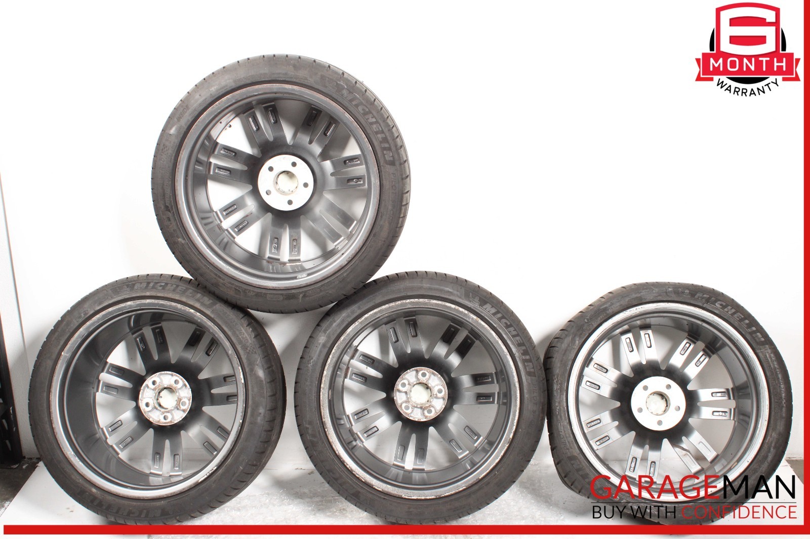 14-17 Maserati Ghibli Quttroporte Complete Wheel Tire Rim Set of 4 Pc R20 OEM