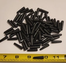 Plastic Pegs With Holes For Fishing Floats 100 Pegs, L-7/8" x OD-3/16" & OD-1/8"