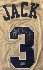 Jarrett Jack Signed Autographed Georgia Tech Yellow Jackets Jersey Beckett COA
