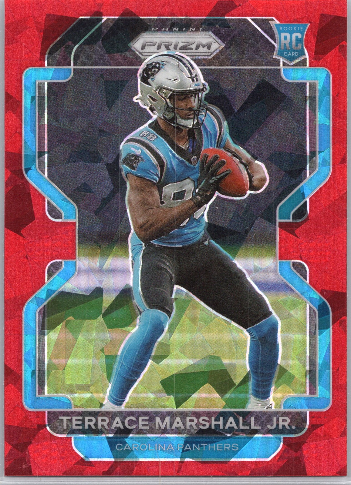 2021 Panini Prizm #348 Terrace Marshall Jr. Red Ice