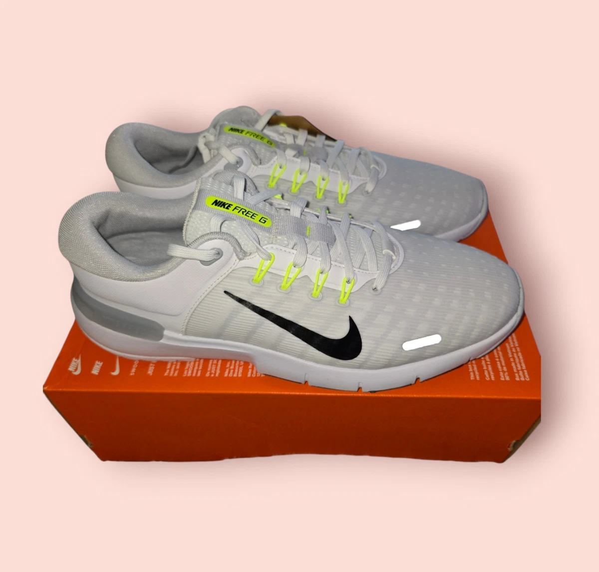 Nike Free Golf Next Nature White Pure Platinum for Sale